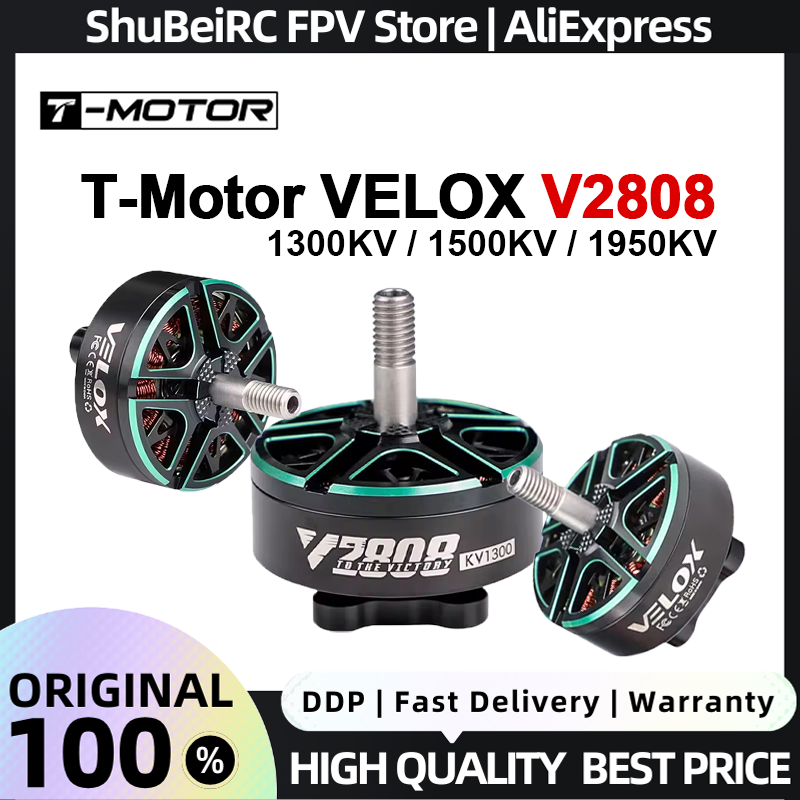 Geprc Rad Vtx 5.8G 2.5W - Moteur Brushless T-Motor VELOX V2808 1300kv