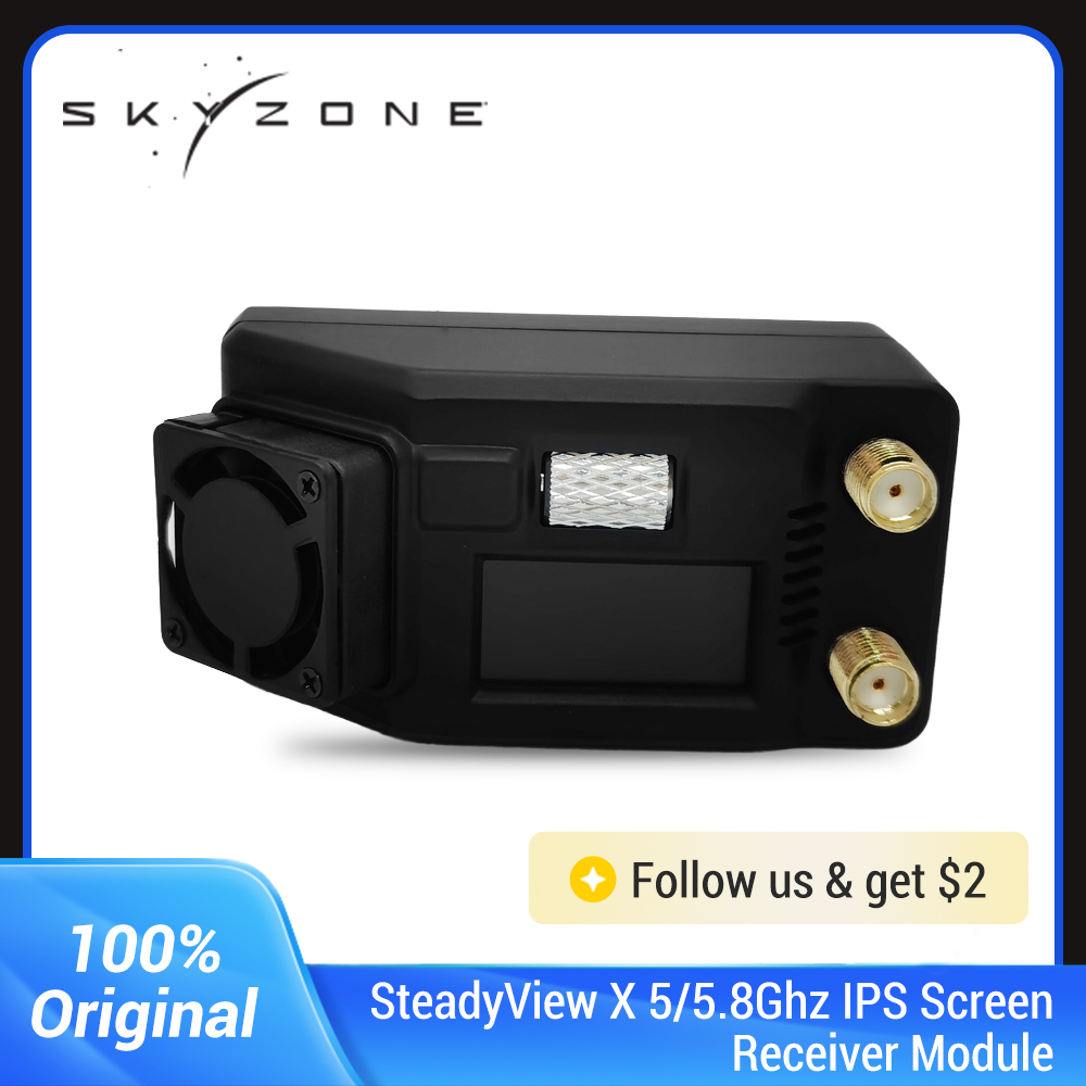 Skyzone Steadyview X Receiver Module - Skyzone-Récepteur d'écran SteadyView X, 5.8 mesurz,