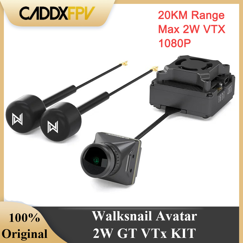 Walksnail Avatar Gt Kit 2W Vtx - Walksnail-Caméra Avatar 2W VTX HD Pro,